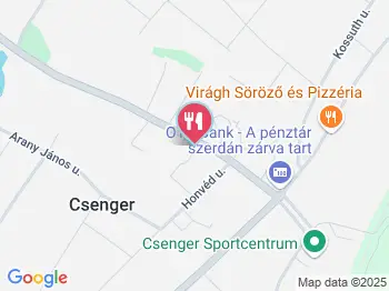 Hotel Schuster Étterme Csenger a térképen