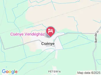 Csénye Vendégház Csénye a térképen