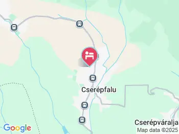 Népies Vendégház Cserépfalu a térképen