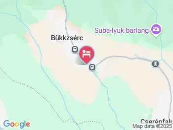 Öreg Masina Apartmanház Cserépfalu a térképen