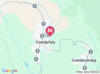 Pinczés Vendégház Cserépfalu a térképen