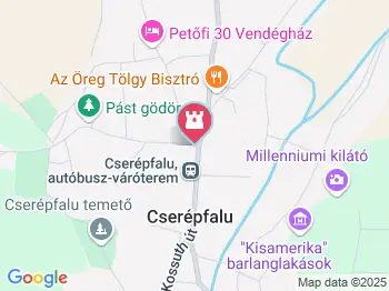 Subalyuk-Múzeum Cserépfalu a térképen