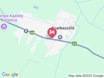 Angyal Apartman Cserkeszőlő a térképen