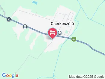 Aqua-Spa Apartmanház Cserkeszőlő a térképen