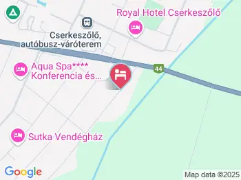 Cserkeszőlő Hőforrás Szállások Cserkeszőlő a térképen