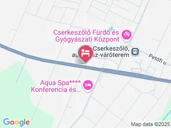 Touring Hotel Cserkeszőlő a térképen