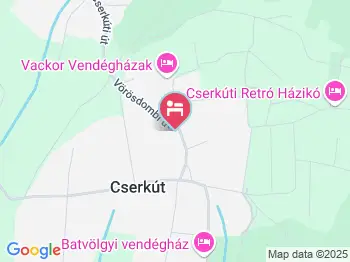 Jakab-hegy Vendégház Cserkút a térképen