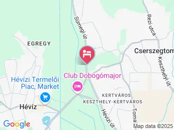 Andrea Wellness Panzió Cserszegtomaj a térképen