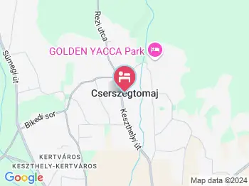 Casa Ninfea Panzió Cserszegtomaj a térképen