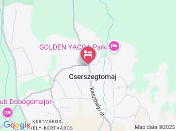 Fehér Rózsa Apartman Cserszegtomaj a térképen