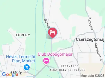 Sportpanzió Wagner Cserszegtomaj a térképen