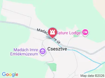 Háborúk áldozatai Csesztve a térképen