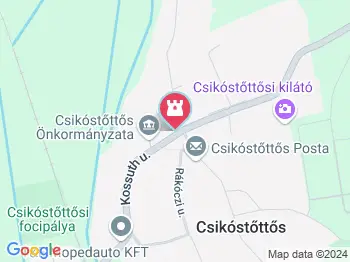 Csikóstőttősi 1956-os emlékmű Csikóstőttős a térképen