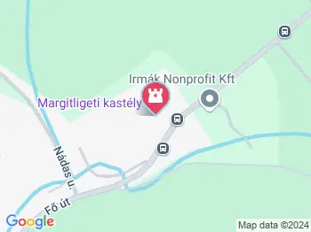 Margitligeti kastély Csobánka a térképen