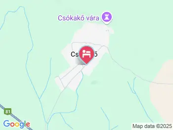 Magyar Vendégház Csókakő a térképen
