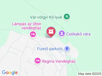 Nagy-Magyarország tér Csókakő a térképen