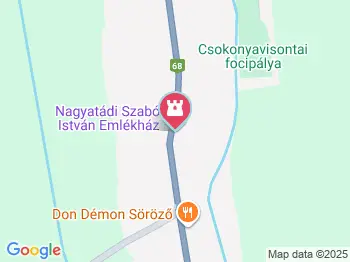 Nagyatádi Szabó István Emlékház Csokonyavisonta a térképen