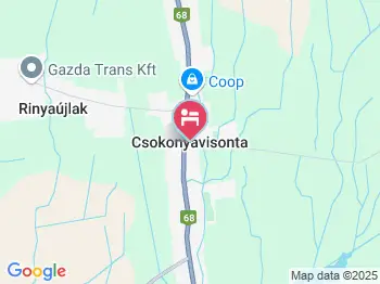 Négy Évszak Termálüdülő Csokonyavisonta a térképen