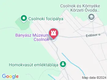Bányász Múzeum Csolnok a térképen