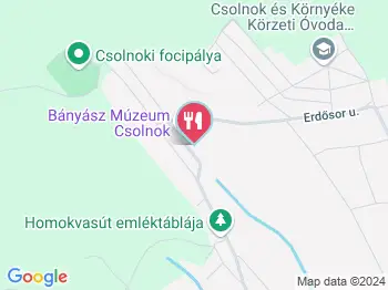 Telepi Kocsma Csolnok a térképen