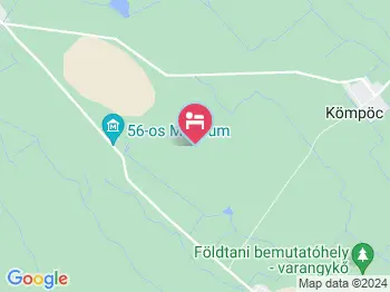 Csipkerózsa Parkhotel Csólyospálos a térképen