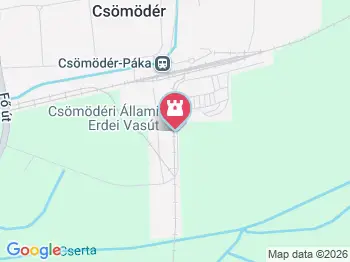 Csömödéri Állami Erdei Vasút Csömödér a térképen