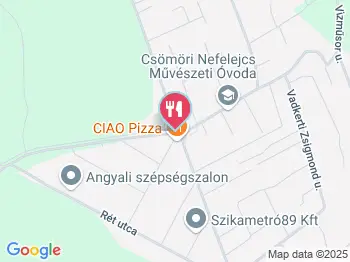 Ciao Pizza Csömör Csömör a térképen