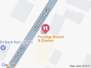 Privilége Bistro Csömör a térképen