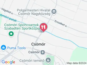 Szablya Étterem Csömör a térképen