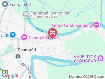 Apartments Mini Hotel Csongrád a térképen