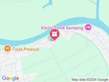 Belsőváros Csongrád a térképen