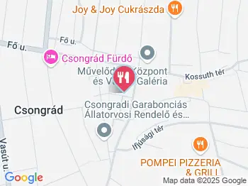 Francia Pékség Csongrád a térképen