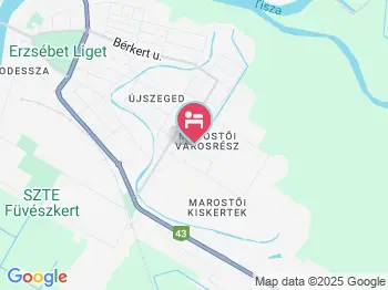 Körös-Toroki Nyaraló Csongrád a térképen