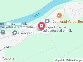 Milos Crnjanski Emlékszoba Csongrád a térképen