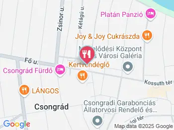 Placc Kávé & Finomságok Csongrád a térképen