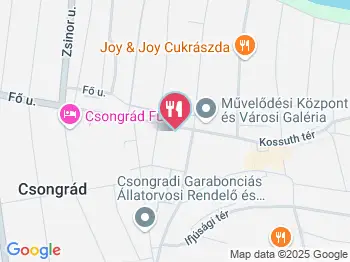 Pronto Bistro Csongrád a térképen