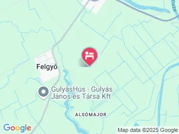 Vándor Tanya Panzió Csongrád a térképen