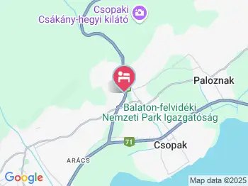 Csopak Apartman Csopak a térképen