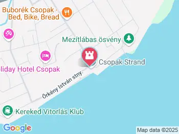 Csopak Strand Csopak a térképen