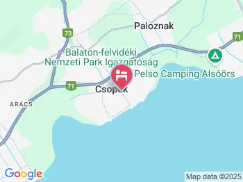 Csopak Vendégház Csopak a térképen