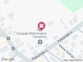 Csopaki Református Templom Csopak a térképen