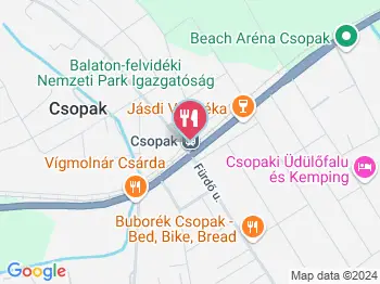 Csopaki Resti by Laurel Csopak a térképen