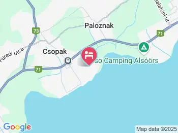Csopaki Üdülőfalu és Kemping Csopak a térképen