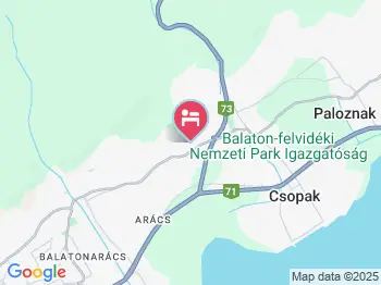 Doma Vendégház Csopak a térképen