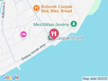 Hamika Büfé Csopak a térképen