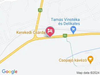 Kerekedi Apartmanház Csopak a térképen