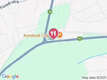 Kerekedi Csárda Csopak a térképen