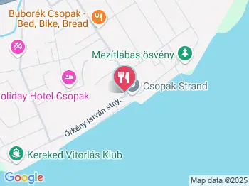 Mindenevő Étkezde Csopak a térképen