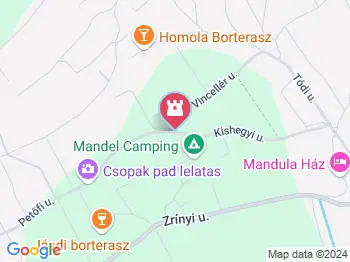 Olaszrizling tanösvény Csopak a térképen