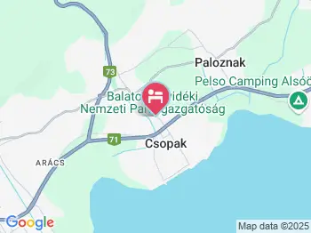 Park Villa Panzió és Konferenciaközpont Csopak a térképen